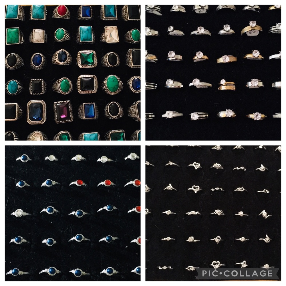 Ring ๐ Bundle 10 pcs Random - Picture 5 of 11
